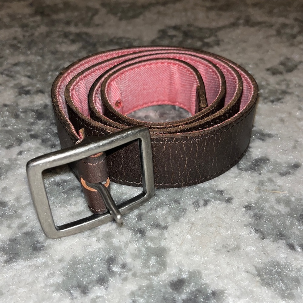 Brown Boys Dress Belt